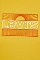 Levi's t-shirt bawełniany 17369.1753 żółty