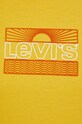 Levi's t-shirt bawełniany 17369.1753 żółty