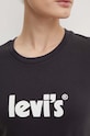Levi's T-shirt bawełniany 17369.1756 czarny