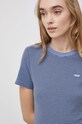 Bavlněné tričko Levi's fialová 37697.0032