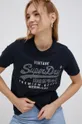 mornarsko plava Pamučna majica Superdry
