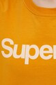 Хлопковая футболка Superdry W1010710A.ETZ оранжевый