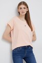 Tommy Hilfiger t-shirt bawełniany nadruk pomarańczowy UW0UW01618.PPYY