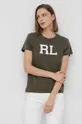Polo Ralph Lauren t-shirt bawełniany 211847076005 zielony