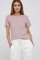 różowy Paul Smith T-shirt bawełniany