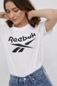 biela Tričko Reebok HA5738