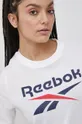 biały Reebok T-shirt HG5254