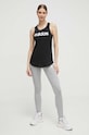 adidas top bawełniany Essentials GL0566 czarny SS23