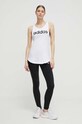 Бавовняний топ adidas GL0567 GL0567 білий SS23