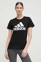 adidas tricou din bumbac GL0722 GL0722 negru SS22