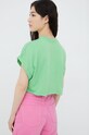 Odzież Noisy May t-shirt 27020897.GrassGreen zielony