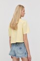 Îmbrăcăminte Miss Sixty tricou din bumbac 6W2SJ5230000 galben