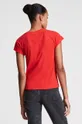 Βαμβακερό μπλουζάκι AllSaints κόκκινο
