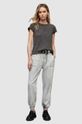 AllSaints T-shirt bawełniany ANNA TEE WM275S szary