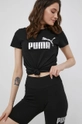 Хлопковая футболка Puma 848303 чёрный