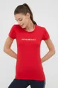 κόκκινο Μπλουζάκι Emporio Armani Underwear Γυναικεία