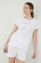 λευκό Βαμβακερό μπλουζάκι Emporio Armani Underwear Γυναικεία