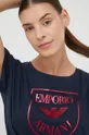 темно-синій Бавовняна футболка Emporio Armani Underwear