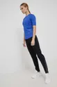 блакитний Тренувальна футболка adidas by Stella McCartney HD9102 Жіночий