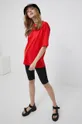 Бавовняна футболка adidas Originals HF7474 червоний