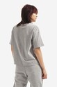 Odzież Woolrich t-shirt bawełniany GRAPHIC CFWWTE0053FRUT2947 szary