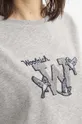 szary Woolrich t-shirt bawełniany GRAPHIC