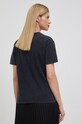Îmbrăcăminte The Kooples tricou din bumbac FTSC20006K gri