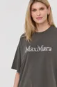 szary Max Mara Leisure t-shirt