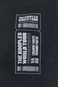 Bavlnené tričko The Kooples FTSC24038K sivá