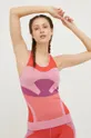 ροζ Top προπόνησης adidas by Stella McCartney Γυναικεία