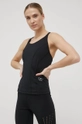 μαύρο Top προπόνησης adidas by Stella McCartney Truepurpose Γυναικεία