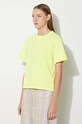 adidas Originals tricou din bumbac Trefoil Moments HE6891 verde HE6891
