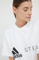 biały adidas by Stella McCartney t-shirt HB7401