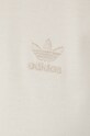 Хлопковая футболка adidas Originals Adicolor HC2013 бежевый