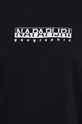 Napapijri t-shirt bawełniany S-Box NP0A4GDD0411 czarny