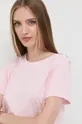różowy Custommade t-shirt bawełniany