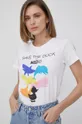 λευκό Βαμβακερό μπλουζάκι Save The Duck
