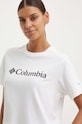 Columbia t-shirt bawełniany North Cascades biały 1930051
