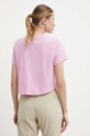 Odzież Columbia t-shirt bawełniany North Cascades 1930051 różowy