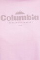 Bavlněné tričko Columbia North Cascades 1930051 růžová
