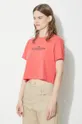 red Columbia cotton t-shirt
