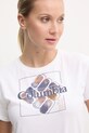 Спортна тениска Columbia Sun Trek SS Graphic бял 1931753.