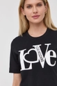 czarny Love Moschino t-shirt