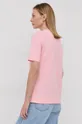 Love Moschino T-shirt bawełniany różowy