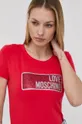 κόκκινο Μπλουζάκι Love Moschino