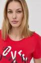 czerwony Love Moschino T-shirt