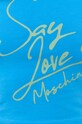 Love Moschino top W.4.H64.01.E.1951 albastru