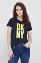 σκούρο μπλε Μπλουζάκι DKNY Γυναικεία