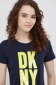 granatowy Dkny t-shirt P1LMKDNA