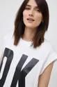 biały Dkny t-shirt